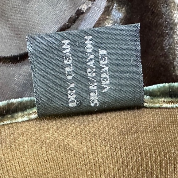 KEVIN O'BRIEN STUDIO VELVET/SILK/RAYON SCARF/WRAP - Picture 13 of 13